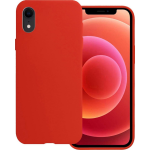 Basey Apple Iphone Xr Hoesje Siliconen Hoes Case Cover Apple Iphone Xr- - Rood