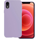 Basey Apple Iphone Xr Hoesje Siliconen Hoes Case Cover Apple Iphone Xr-lila - Paars