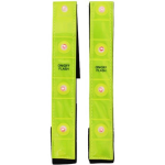 Reflectivesport - Reflectiearmband - Set - Led - Fluorescerend - Geel