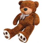 Aa Commerce Xxl Mega Teddybeer - Beer Knuffel - Grote Pluche Knuffelbeer 130cm - Bruin