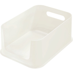 Idesign - Opbergbox Met Opening, 30.2 X 21.3 X 12.7 Cm, Kunststof, Kokoswit - Idesign Eco Storage - Beige