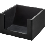 Idesign - Opbergbox, Open, 25.5 X 25.5 X 15 Cm, Paulownia Hout, - Idesign The Home Edit - Zwart