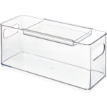 Idesign - Haaraccessoires Opbergbox, 25 X 10 X 10 Cm, Kunststof, Transparant - Idesign The Home Edit