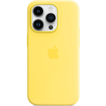 Apple - Funda De Silicona Amarillo Canario Con MagSafe Para El IPhone 14 Pro