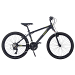 Amigo Hardtail Mountainbike Rider 24 Inch 36 Cm Junior 21v V-brakes - Zwart