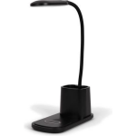 Brainz Home Office Bureaulamp - Draadloze Oplader - Zwart