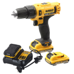 DeWalt DCD716D2 | 10,8V | Schroef- en Klopboormachine | 2 x 2.0 Ah accu + lader | In koffer