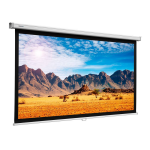 Projecta Slimscreen HDTV mat wit projectiescherm zonder rand