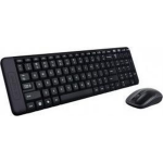 Logitech MK220 - Draadloos Toetsenbord en Muis - Qwerty - Zwart
