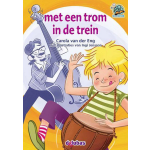 Met een trom in de trein