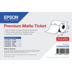 Epson C33S045389 premium matte doorlopende ticket-rol 80mm x 50m (origineel)