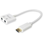 Equip USB Type C auf Audio Adapter, wit
