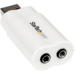 Startech .com USB naar Stereo Audio Adapter Geluidskaart - Geluidskaart