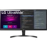 LG 34WN750P-B.AEU QHD 34 inch Ultrawide Monitor - Zwart