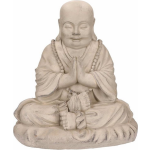 Stone Lite Boeddha Beeldje Mediterend 35 Cm - Beeldjes