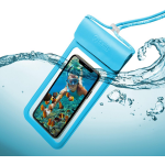 Celly - Splashbag Beschermhoes Xl Voor Smartphone, - - Blauw