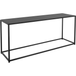 Salontafel 115x32x50,5 Cm Metaal Ml Design - Negro