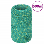 Vidaxl Boottouw 2 Mm 500 M Polypropyleen - Verde