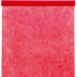 Santex Feest Tafelkleed Op Rol 120 Cm X 10 M - Non Woven Polyester - Feesttafelkleden - Rood