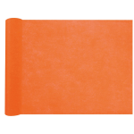 Santex Tafelloper Op Rol 30 Cm X 10 M - Non Woven Polyester - Feesttafelkleden - Oranje