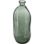 Atmosphera Bloemenvaas Organische Fles Vorm Transparant - Glas - H51 X D23 Cm - Vazen - Groen