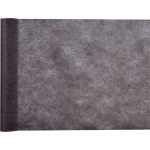 Santex Tafelloper Op Rol 30 Cm X 10 M - Non Woven Polyester - Feesttafelkleden - Zwart
