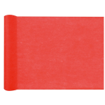 Santex Tafelloper Op Rol 30 Cm X 10 M - Non Woven Polyester - Feesttafelkleden - Rood