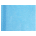 Santex Tafelloper Op Rol - Turquoise - 30 Cm X 10 M - Non Woven Polyester - Feesttafelkleden - Blauw