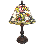 HAES deco - Tiffany Tafellamp Meerkleurig Ø 31x47 Cm Fitting E27 / Lamp Max 1x60w