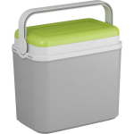 Koelbox/groen 10 Liter 30 X 19 X 28 Cm Incl. 2 Koelelementen - Koelboxen - Grijs