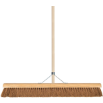 Talen Tools Binnenbezem Fsc Hout - Kokos - 90 Cm Breed - 140 Cm Incl Bezemsteel - Bezem - Beige