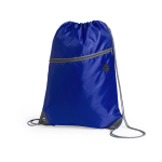 Sport Gymtas/rugtas/draagtas Met Rijgkoord 34 X 44 Cm Van Polyester - Gymtasje - Zwemtasje - Blauw