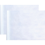 Santex Tafelloper Op Rol - 2x - Wit - 30 Cm X 10 M - Non Woven Polyester - Feesttafelkleden