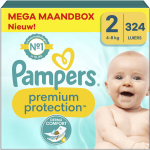 Pampers - Premium Protection - Maat 2 - Mega Maandbox - 324 Stuks - 4/8 Kg