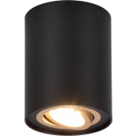 BES LED Led Plafondspot - Trion Kowki - Gu10 Fitting - Rond - Mat - Aluminium - Zwart