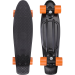 Skateboard, Penny Board, Zwart-oranje, Retro, Met Pu-dempers