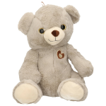 Pluche Speelgoed Knuffeldier Teddybeer Van 28 Cm - Knuffelberen - Grijs