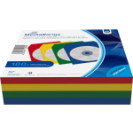 MediaRange CD/DVD Paper Sleeves Color-Pack 100 stuks