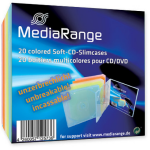 MediaRange CD-Soft-Slimcase Color (5x4)