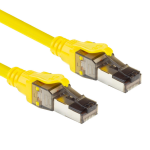 ACT CAT8 kabel geel 5m