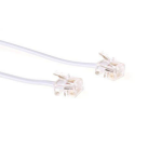 Nedis RJ11 Telefoonkabel 5m M/M wit