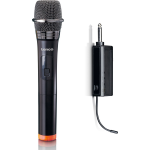 Lenco Draadloze Microfoon Met 6,3 Mm Ontvanger Mcw-011bk Zwart