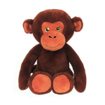 Pluche Speelgoed Knuffeldier Chimpansee Aap Van 28 Cm - Knuffeldier