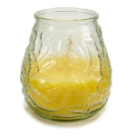 Arte r Windlicht Geurkaars Citronella Glas 10 Cm - Geurkaarsen - Geel