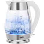Teesa Tsa1512w Elektrische Glazen Waterkoker 1,7 Liter Rvs/wit