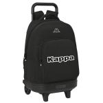 Kappa Schoolrugzak Met Wielen Black (33 X 45 X 22 Cm) - Zwart