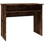 Vidaxl Bureau 90x50x74 Cm Bewerkt Hout Gerookt Eikenkleurig - Marrón