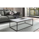 Interiax Salontafel &apos;Georges&apos; Marmer Wit (120x60x40cm)