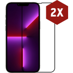 2-pack Kratoshield Iphone 13 Pro Max Screenprotector - Full Cover