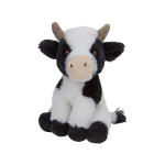 Pluche Dieren Knuffels Koe Van 23 Cm - Knuffel Boederijdieren